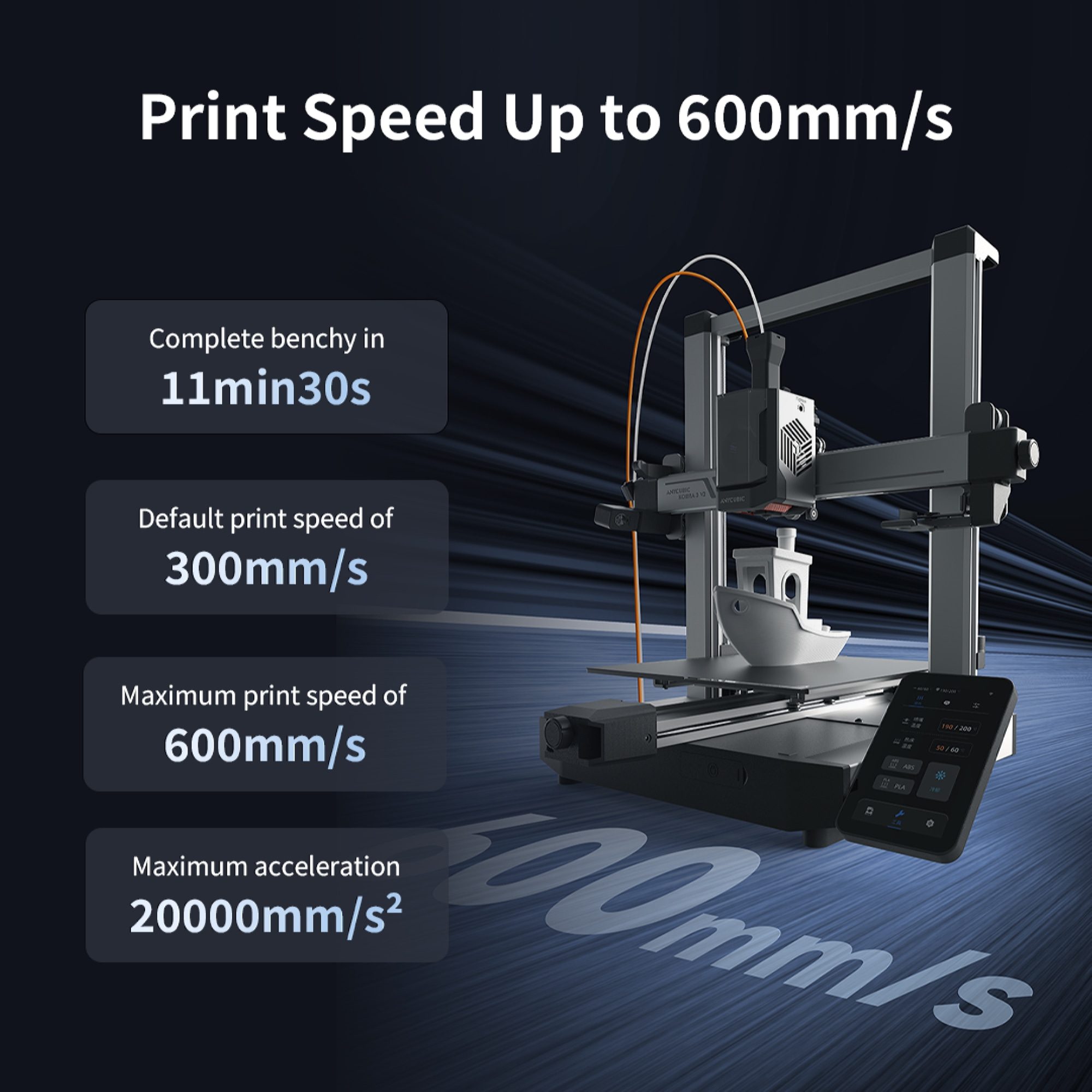 پرینتر سه بعدی Anycubic مدل Kobra 3 V2 Combo 7 پرینتر سه بعدی Anycubic مدل Kobra 3 V2 Combo - تصویر 7