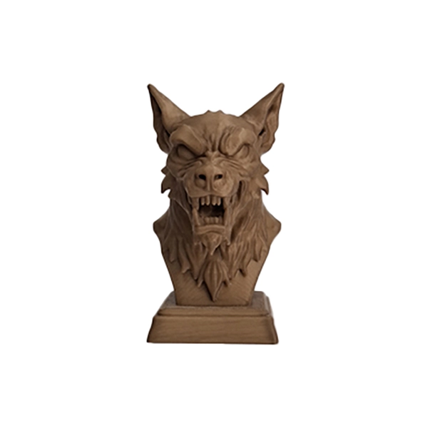 مجسمه هل‌هاوند Hellhound چاپ سه بعدی با طراحی فانتزی